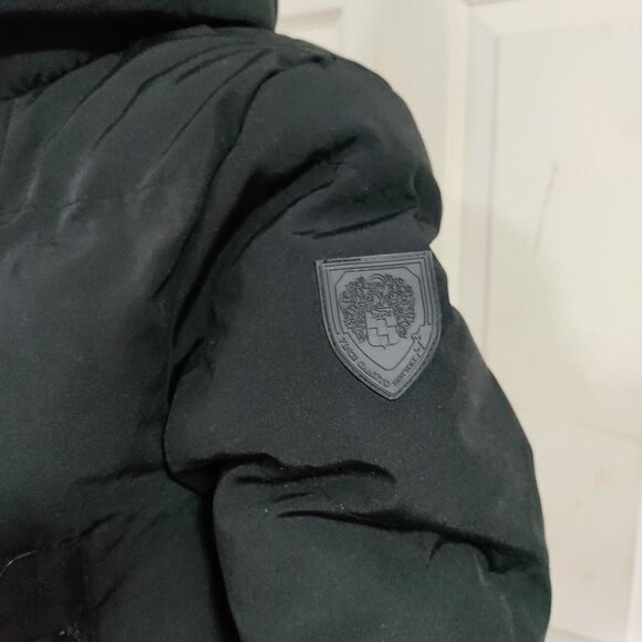 Vince Camuto Black Mid Down Quilter Winter Puffer Size S - Picture 8 of 14